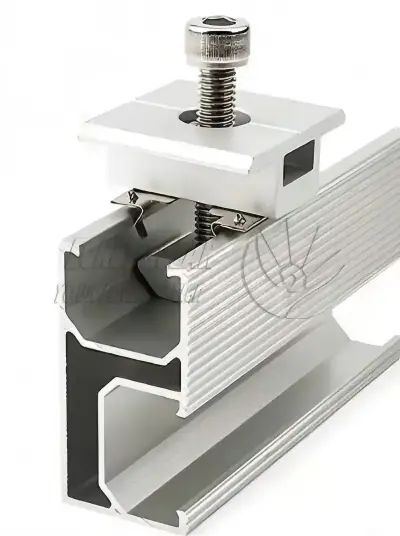 Eguzki Hollow Mid Clamp PV panelerako