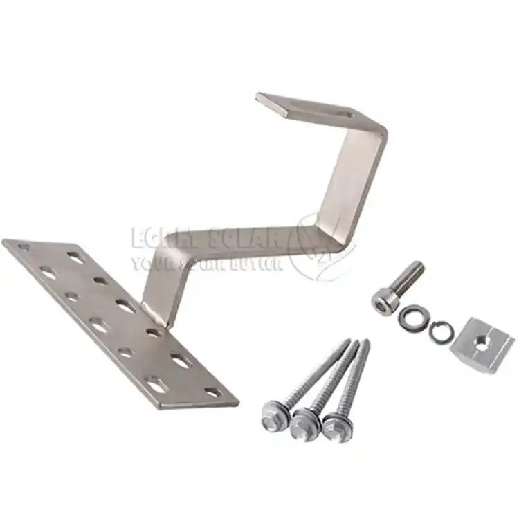 Eguzki teilatu fotovoltaiko muntatzeko kakoak