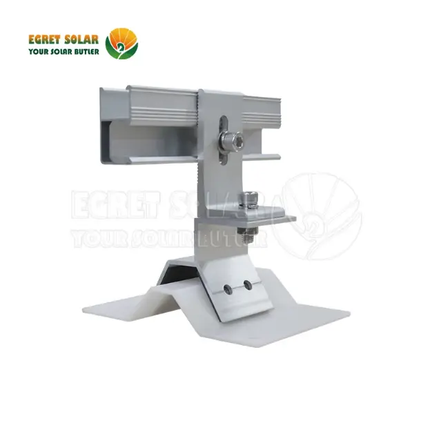 Trapezoide Metal Solar Teilatuaren Clamp